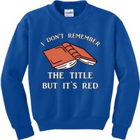 School Library Funny For Librarian Gift Kids Sweatshirt