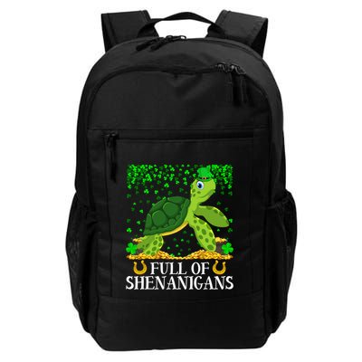 Shamrock Leaf Full Of Shenanigans Snake St PatrickS Day Meaningful Gift Daily Commute Backpack