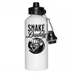 Snake Lover Father Daddy Herpetology  Aluminum Water Bottle