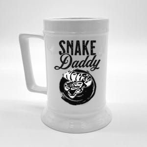 Snake Lover Father Daddy Herpetology  Beer Stein