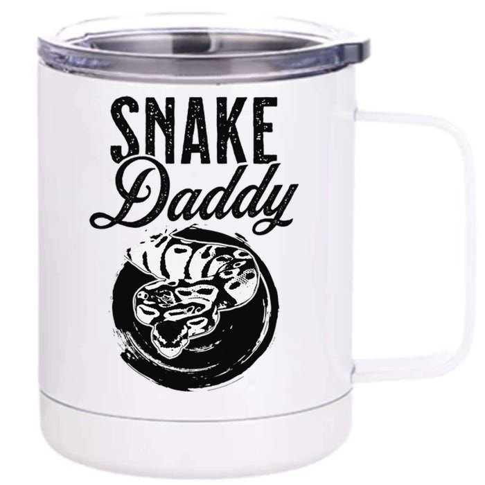 Snake Lover Father Daddy Herpetology  12 oz Stainless Steel Tumbler Cup