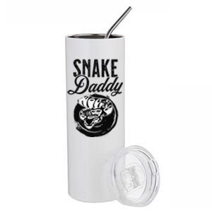 Snake Lover Father Daddy Herpetology  Stainless Steel Tumbler