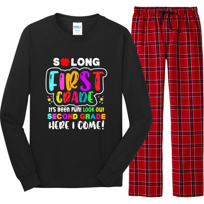 So Long First Grade Look Out Second Grade I Come Long Sleeve Pajama Set