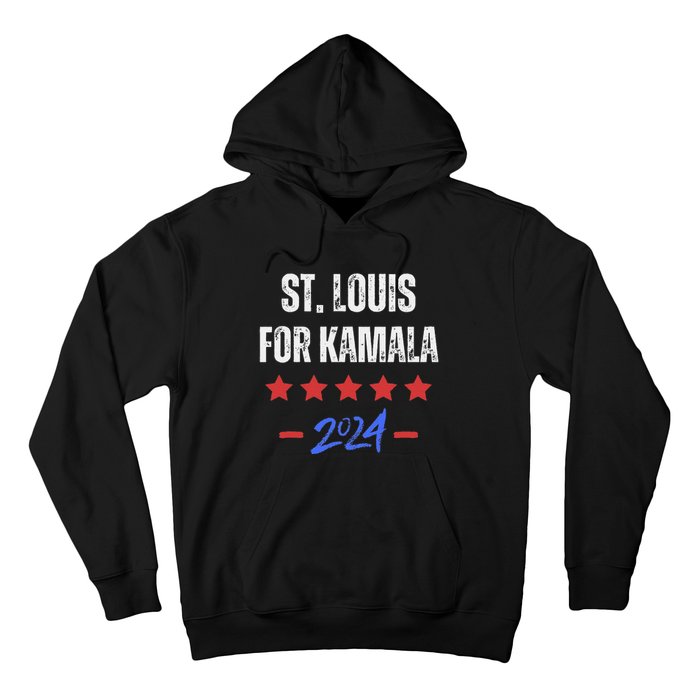 St. Louis For Kamala 2024 Dnc Kamala Harris Supporter Hoodie