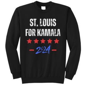 St. Louis For Kamala 2024 Dnc Kamala Harris Supporter Sweatshirt