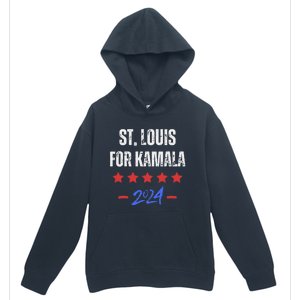 St. Louis For Kamala 2024 Dnc Kamala Harris Supporter Urban Pullover Hoodie