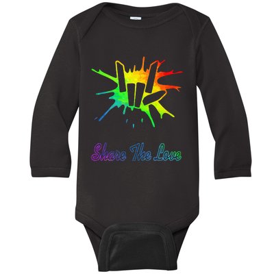 Share Love For Kids And Baby Long Sleeve Bodysuit