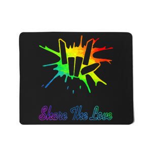 Share Love For Kids And Mousepad