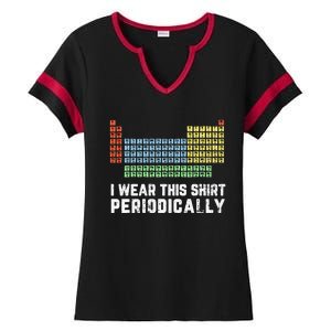 Science Lover Funny Chemistry Periodic Table Science Pun Ladies Halftime Notch Neck Tee