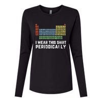 Science Lover Funny Chemistry Periodic Table Science Pun Womens Cotton Relaxed Long Sleeve T-Shirt