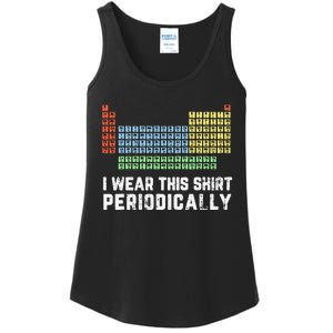 Science Lover Funny Chemistry Periodic Table Science Pun Ladies Essential Tank