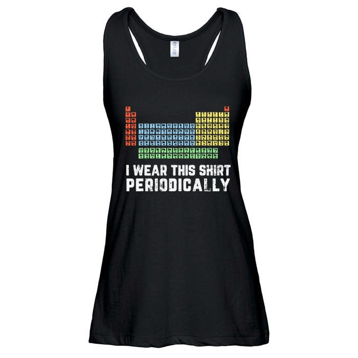 Science Lover Funny Chemistry Periodic Table Science Pun Ladies Essential Flowy Tank