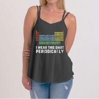 Science Lover Funny Chemistry Periodic Table Science Pun Women's Strappy Tank