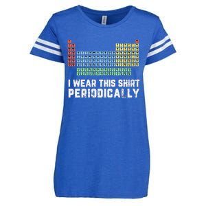 Science Lover Funny Chemistry Periodic Table Science Pun Enza Ladies Jersey Football T-Shirt