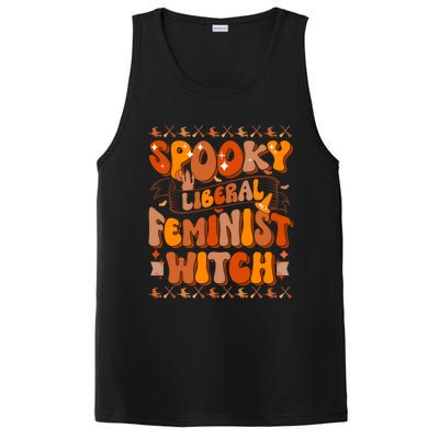 Spooky Liberal Feminist Witch Gift PosiCharge Competitor Tank