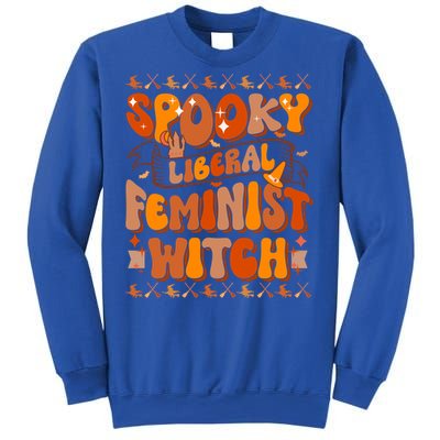 Spooky Liberal Feminist Witch Gift Sweatshirt