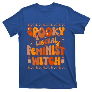 Spooky Liberal Feminist Witch Gift T-Shirt