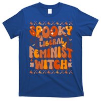 Spooky Liberal Feminist Witch Gift T-Shirt