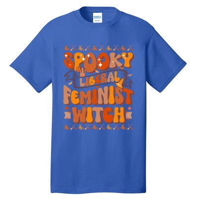 Spooky Liberal Feminist Witch Gift Tall T-Shirt