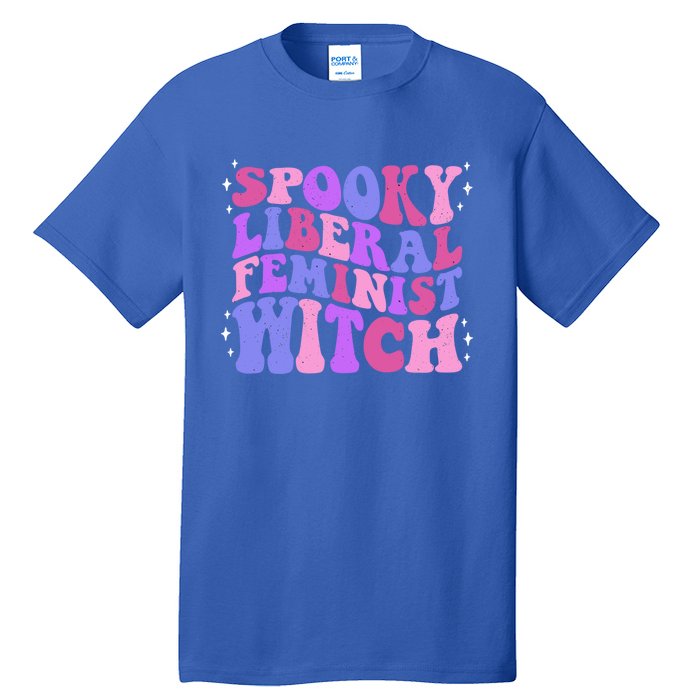 Spooky Liberal Feminist Witch Fall Rights Prochoice Meaningful Gift Tall T-Shirt