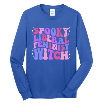 Spooky Liberal Feminist Witch Fall Rights Prochoice Meaningful Gift Tall Long Sleeve T-Shirt