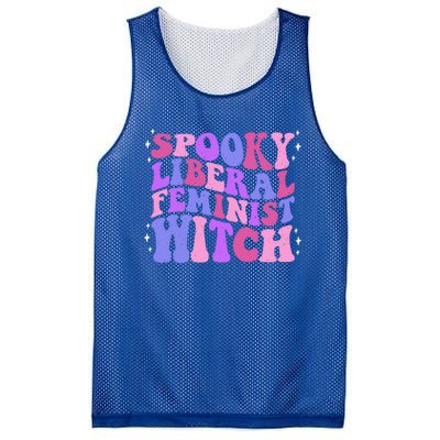 Spooky Liberal Feminist Witch Fall Rights Prochoice Meaningful Gift Mesh Reversible Basketball Jersey Tank