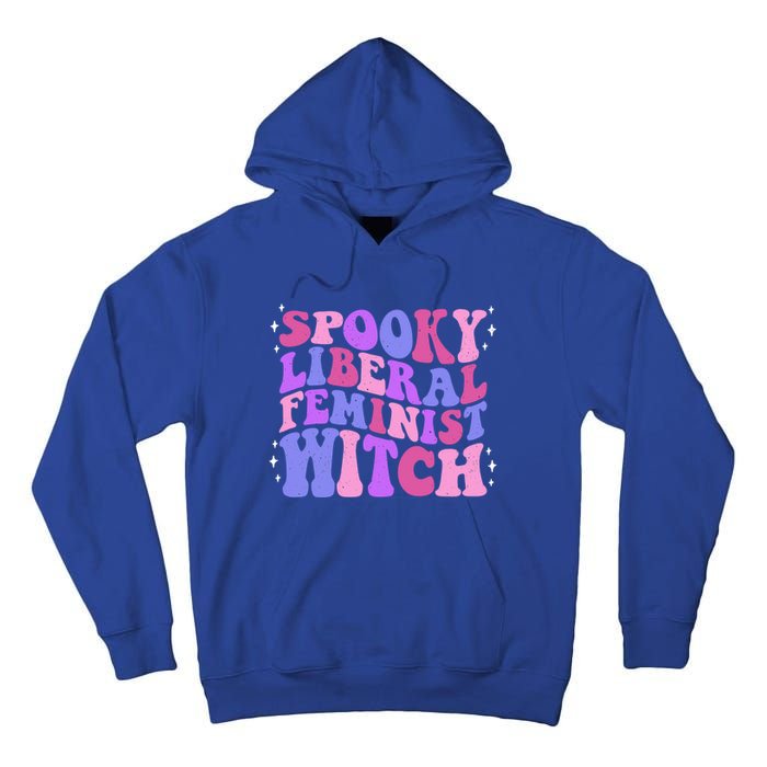 Spooky Liberal Feminist Witch Fall Rights Prochoice Meaningful Gift Tall Hoodie