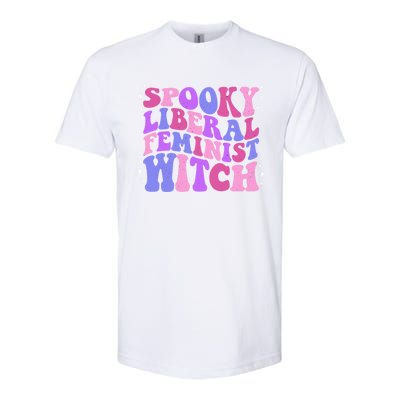 Spooky Liberal Feminist Witch Fall Rights Prochoice Meaningful Gift Softstyle CVC T-Shirt