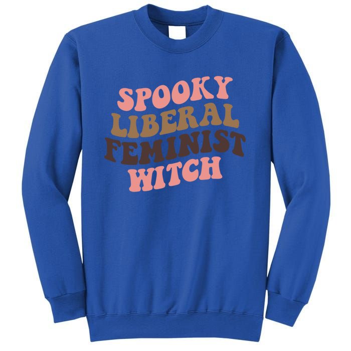 Spooky Liberal Feminist Witch S Rights Halloween Gift Sweatshirt