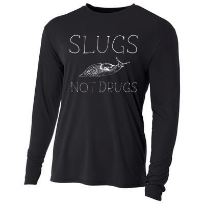 Slug Life Funny Pun Gift For Snail Lover Cooling Performance Long Sleeve Crew