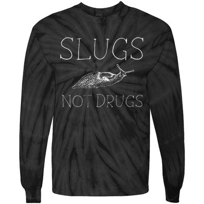 Slug Life Funny Pun Gift For Snail Lover Tie-Dye Long Sleeve Shirt