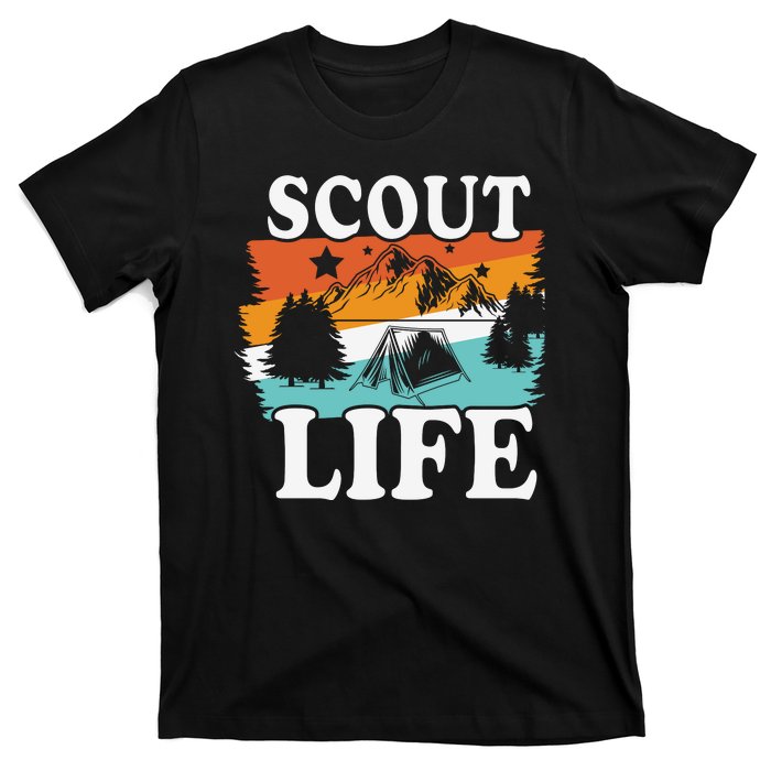 Scout Life Funny Scouting Lovers Camping Scout Vintage T-Shirt