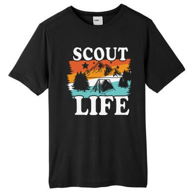 Scout Life Funny Scouting Lovers Camping Scout Vintage Tall Fusion ChromaSoft Performance T-Shirt