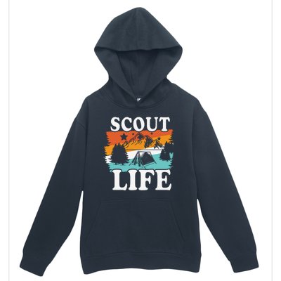 Scout Life Funny Scouting Lovers Camping Scout Vintage Urban Pullover Hoodie