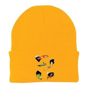 Snake Lover Funny Snake Reptile Lover Funny Snake Knit Cap Winter Beanie