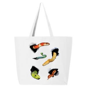 Snake Lover Funny Snake Reptile Lover Funny Snake 25L Jumbo Tote