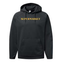 Supermarket Logic Fitted Performance Fleece Hoodie