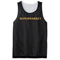 Supermarket Logic Fitted Mesh Reversible Basketball Jersey Tank