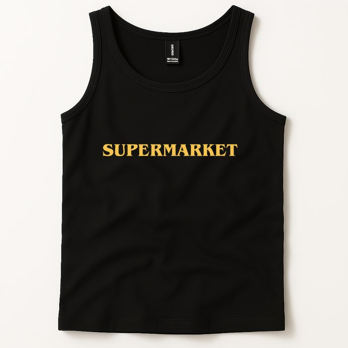 Supermarket Logic Fitted Tank Top