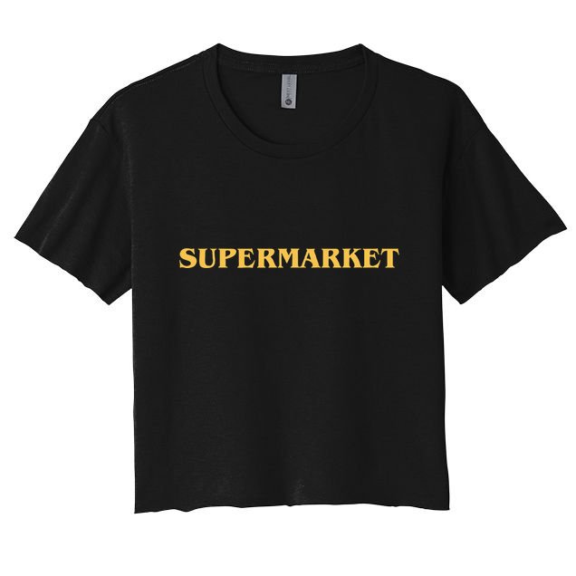 Supermarket Logic Fitted Crop Top