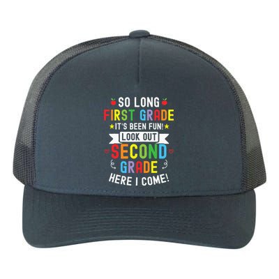 So Long First Grade 2nd Grade Here I Come Graduation Yupoong Adult 5-Panel Trucker Hat