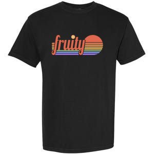 Subtle Lgbt Fruity Sapphic Garment-Dyed Heavyweight T-Shirt