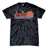 Subtle Lgbt Fruity Sapphic Tie-Dye T-Shirt