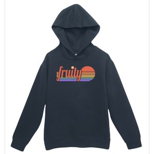 Subtle Lgbt Fruity Sapphic Urban Pullover Hoodie