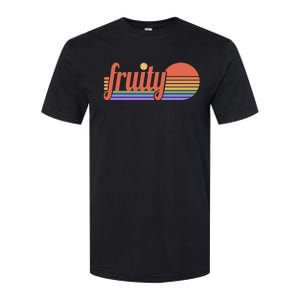 Subtle Lgbt Fruity Sapphic Softstyle CVC T-Shirt