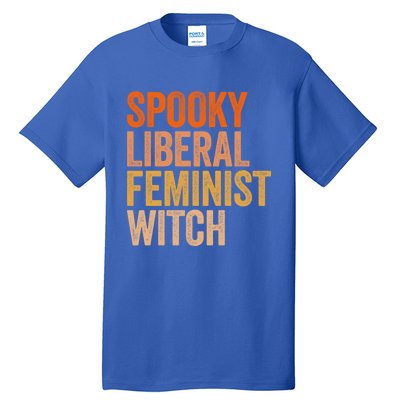 Spooky Liberal Feminist Witch Feminist Halloween Costume Cute Gift Tall T-Shirt