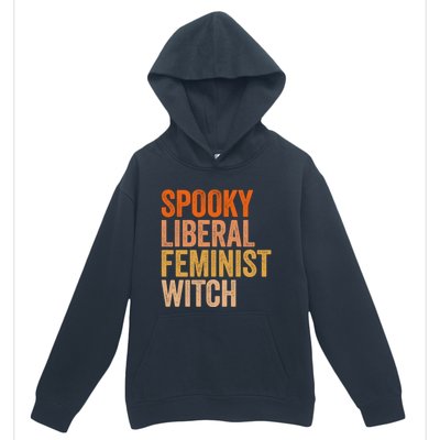 Spooky Liberal Feminist Witch Feminist Halloween Costume Cute Gift Urban Pullover Hoodie