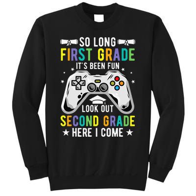 So Long First Grade second Grade Here I Come Graduation Sweatshirt