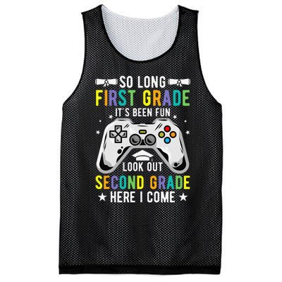 So Long First Grade second Grade Here I Come Graduation Mesh Reversible Basketball Jersey Tank