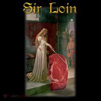 Sir Loin Funny Sirloin Steak Joke Medieval Accolade Art Impact Tech Backpack